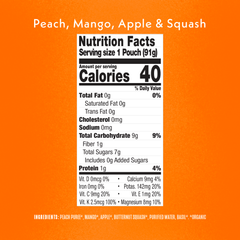Peach, Mango, Apple & Squash
