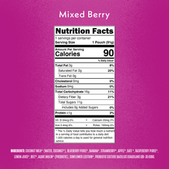 Mixed Berry Coconut Milk Yogurt Alternative