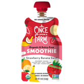 Strawberry Banana Swirl Dairy-Free Smoothie