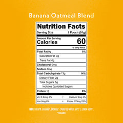 Banana Baby Oatmeal Blend