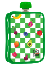 Green Checkered Pouch Cooler One-Time Add-On