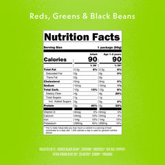 Reds, Greens & Black Beans