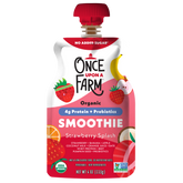 Strawberry Splash Smoothie with Protein and Probiotics