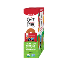 Strawberry, Pumpkin & Beet Tractor Wheels, 8 boxes