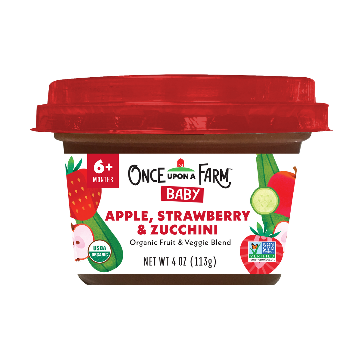 Apple, Strawberry & Zucchini