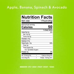 Apple, Banana, Spinach & Avocado