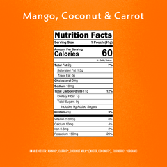 Mango, Coconut & Carrot