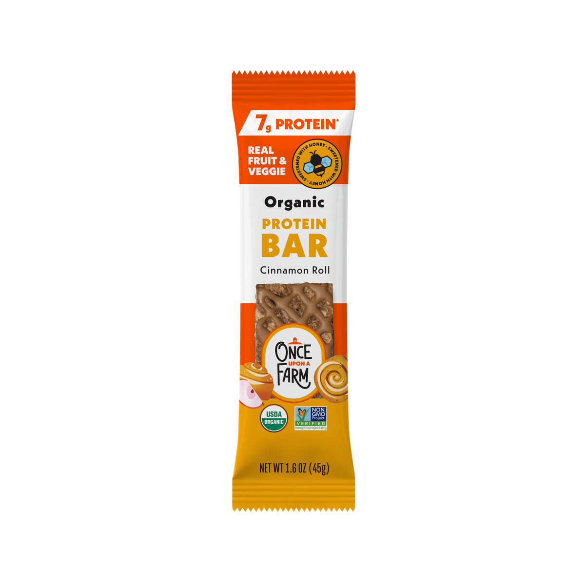 Cinnamon Roll Protein Bar with Honey