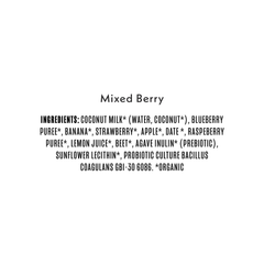 Mixed Berry Coconut Milk Yogurt Alternative