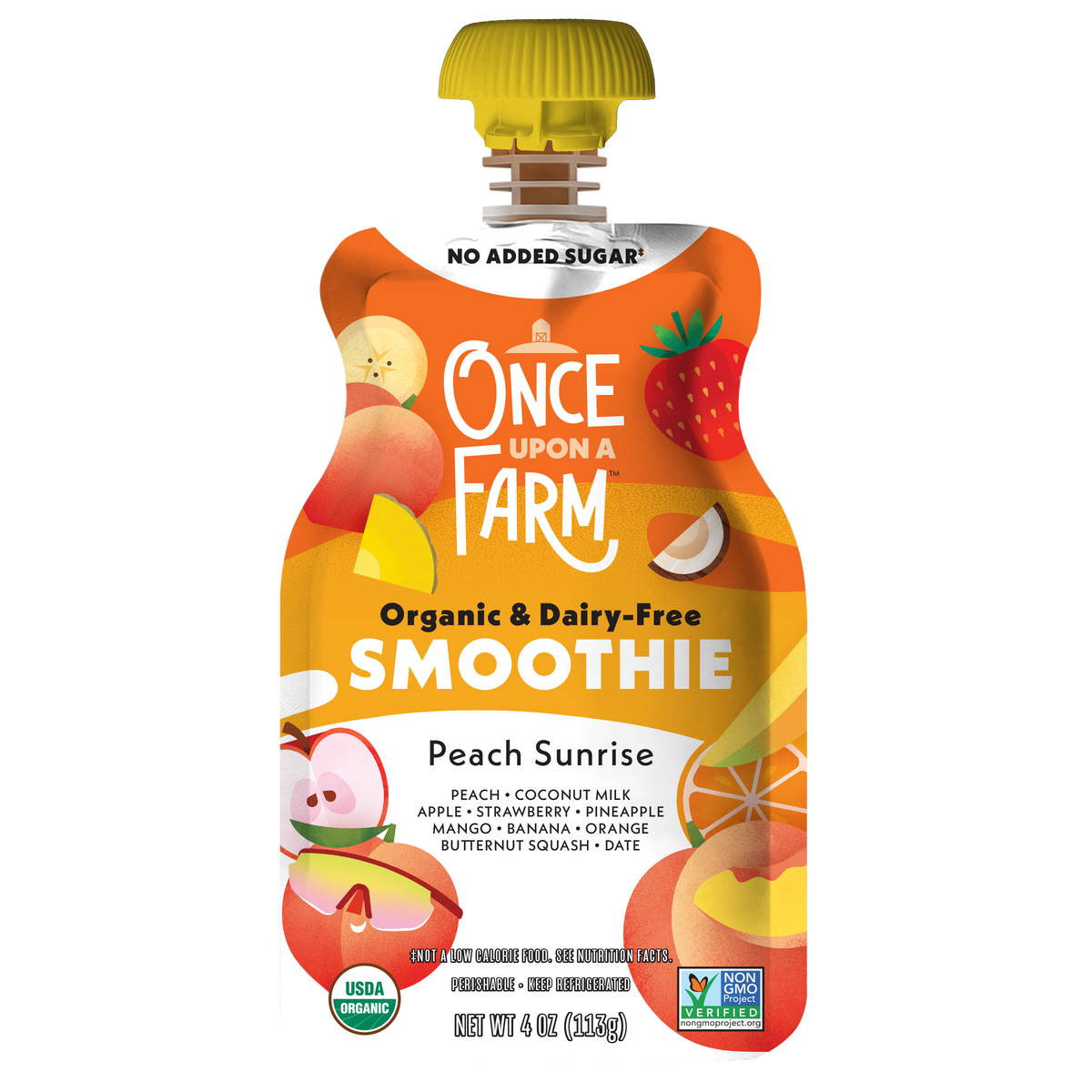 Peach Sunrise Dairy-Free Smoothie