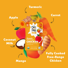 Apple, Coconut Milk, Chicken & Mango