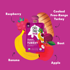 Apple, Turkey, Raspberry & Banana