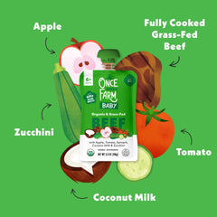 Apple, Beef Bone Broth, Tomato & Spinach