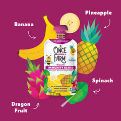 Pineapple, Banana & Dragon Fruit Immunity Blend