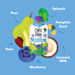 Pear-y Blueberry & Spinach Smart Blend