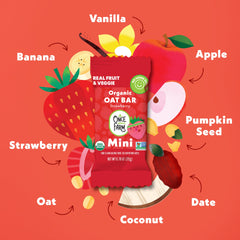 Mini Strawberry Refrigerated Oat Bar