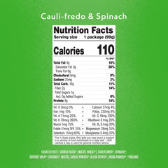 Organic Pasta Meals Cauli-fredo & Spinach
