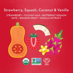 Strawberry, Squash, Coconut & Vanilla