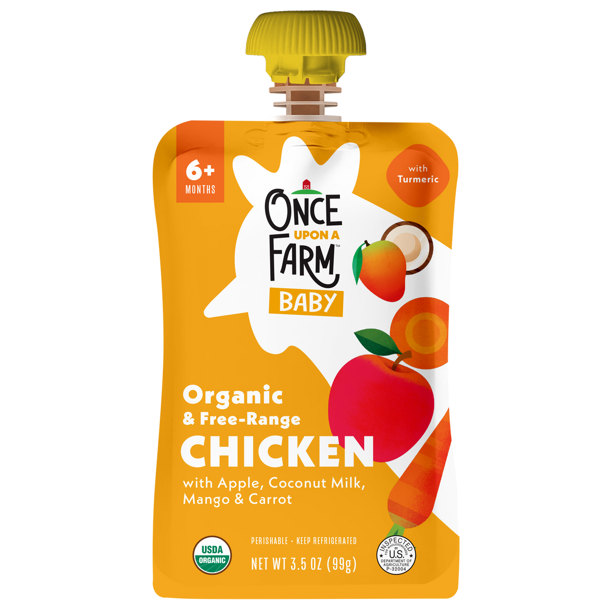 Apple, Coconut Milk, Chicken & Mango