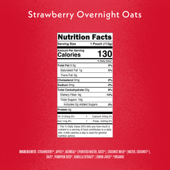 Strawberry Overnight Oats