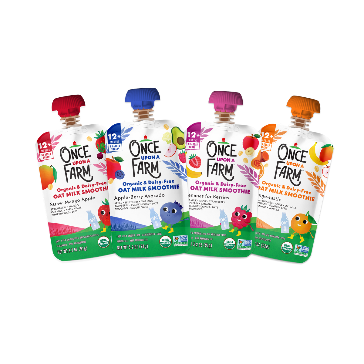 4-Pack Oat Milk Smoothie One-Time Add-On