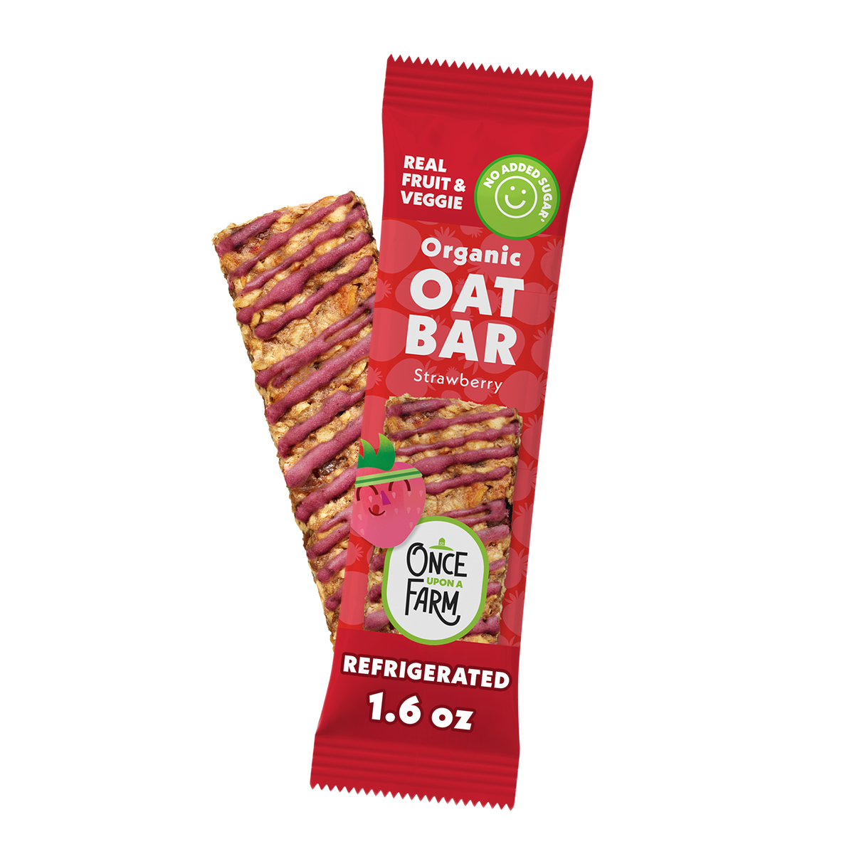 Strawberry Refrigerated Oat Bar