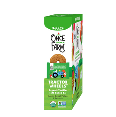 Apple, Sweet Potato & Spinach Tractor Wheels, 8 boxes
