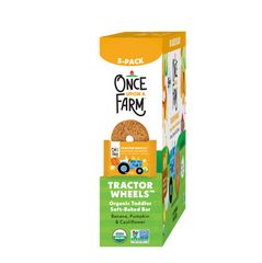 Banana, Pumpkin & Cauliflower Tractor Wheels, 8 boxes